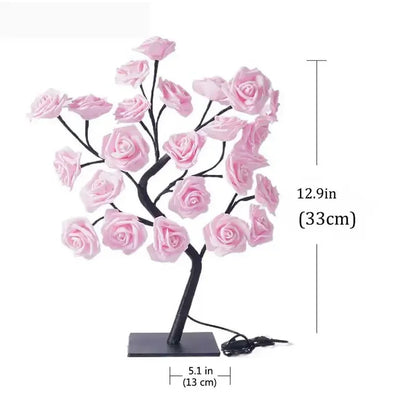 LED Rose Tree Lamp