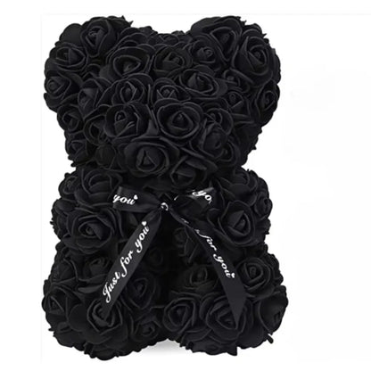 Rose Teddy Bear - Eternal Flower Valentine's Day Gift