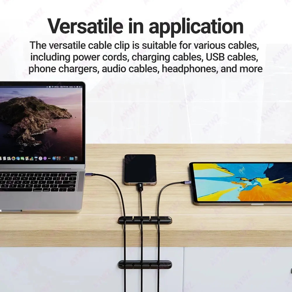 Adhesive Cable Management Device