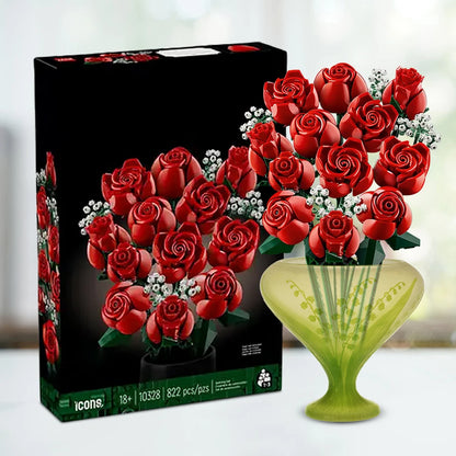 Rose Bouquet Building Kit