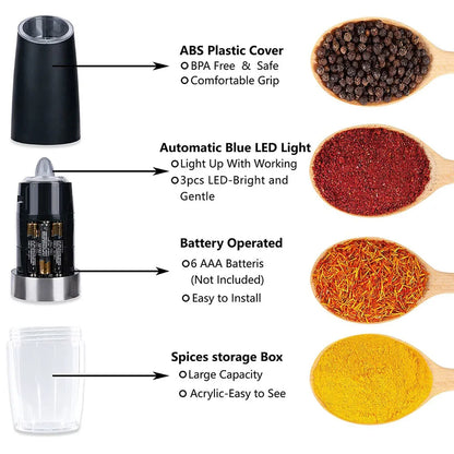 Electric Salt and Pepper Grinder